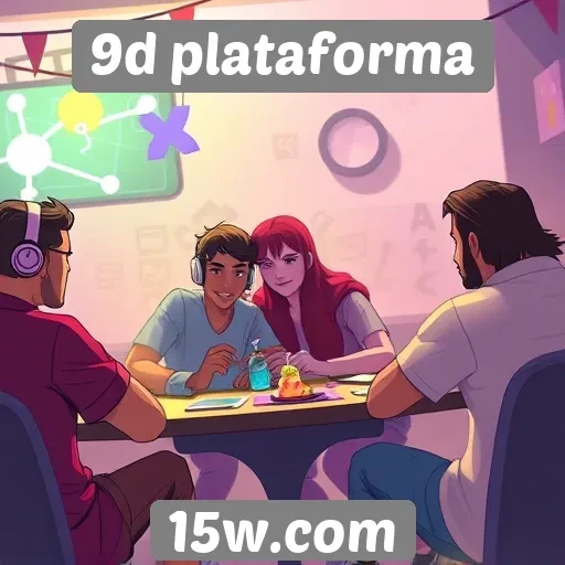 Experiência multiplayer no site 9d plataforma